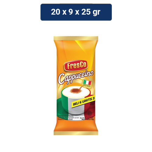 

Fresco Cappucino (Bag, 20 X 9 X 25 GR)