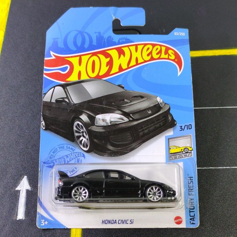 Hot Wheels Honda Civic SI Black