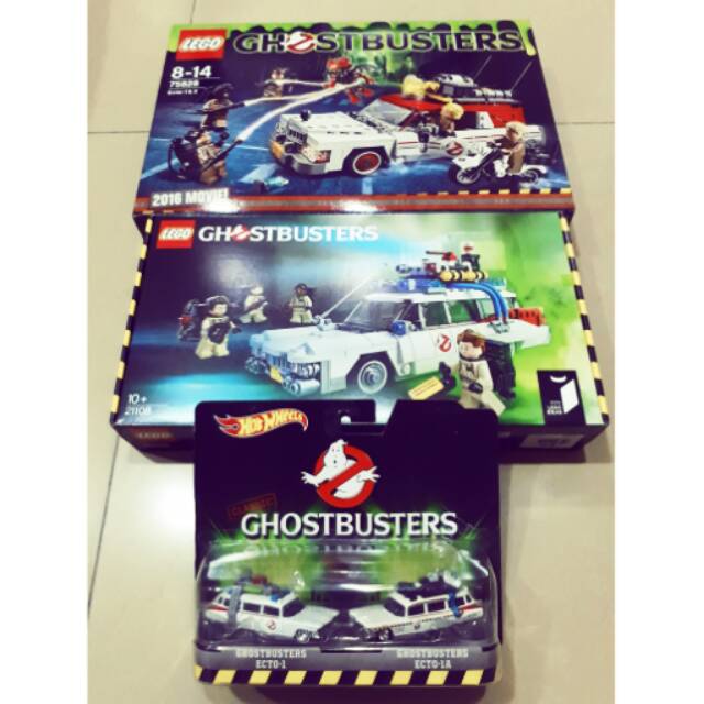 LEGO 21108 75828 Hot Wheels Ghostbusters Ecto-1 Ecto-1 & 2