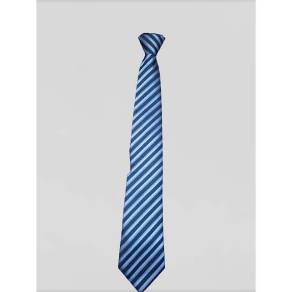 Decarlo Dasi Pria Art5821.81 Biru Garis