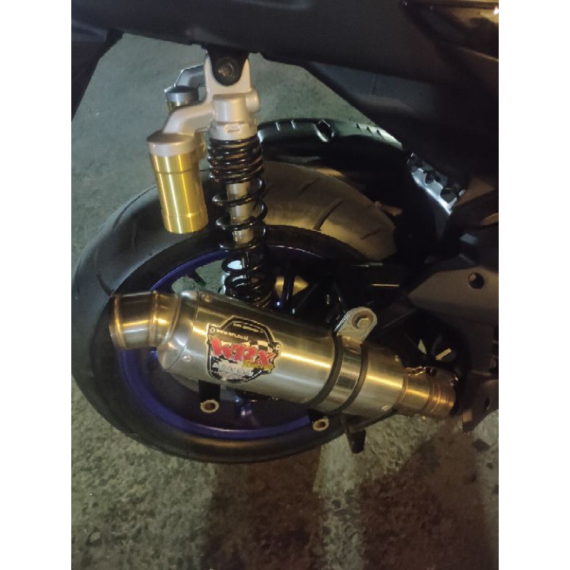 Knalpot Wrx 3Oval K2 SS K150 For Aerox 155cc