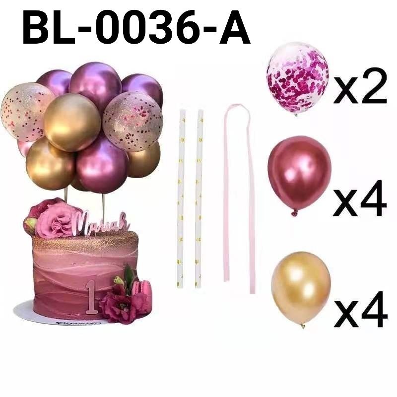 topper ballon set