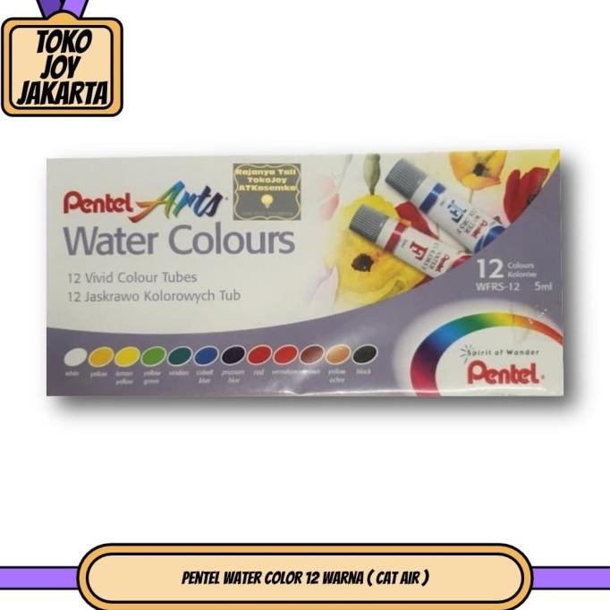 

Pentel Water Color 12 Warna ( Cat Air )