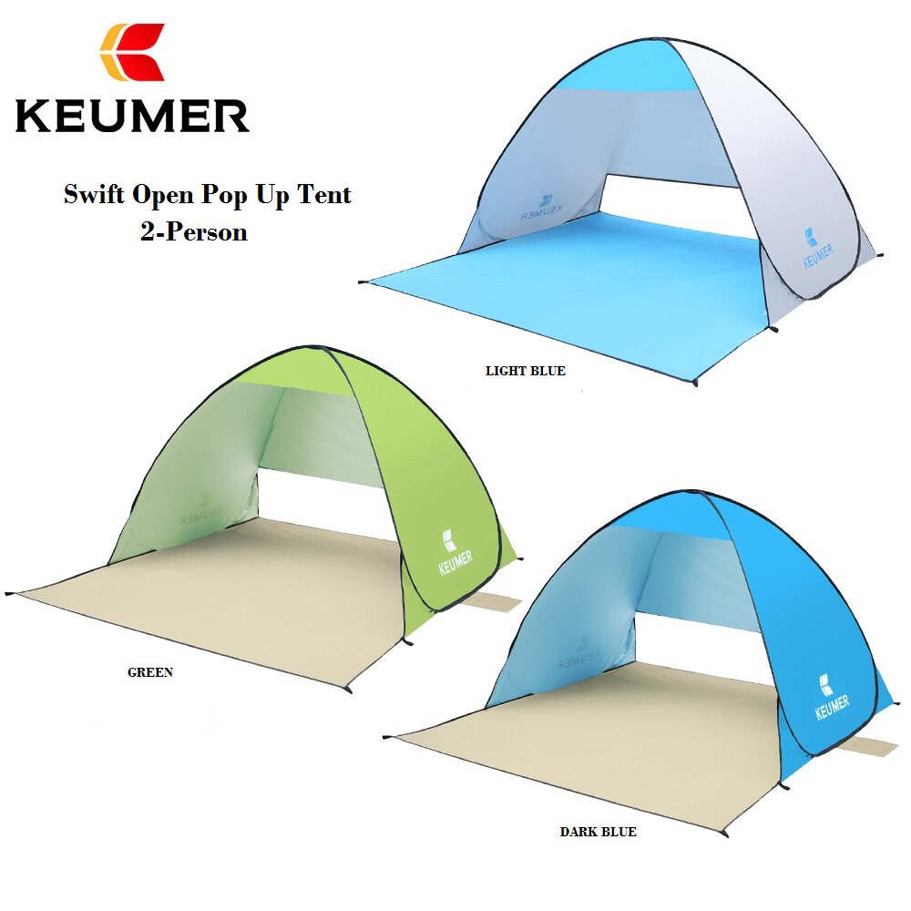 KEUMER Swift Open Pop-Up Tent - Tenda Portabel Kapasitas 2 Orang