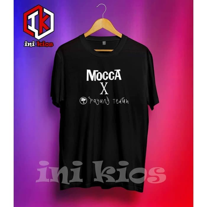 Kaos Unik Baju Obral Combed 30S Distro MOCCA x PAYUNG TEDUH polos custom