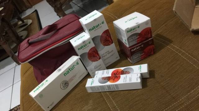 Natur-E Advanced Anti Aging Face Series Paket Lengkap 7 in 1