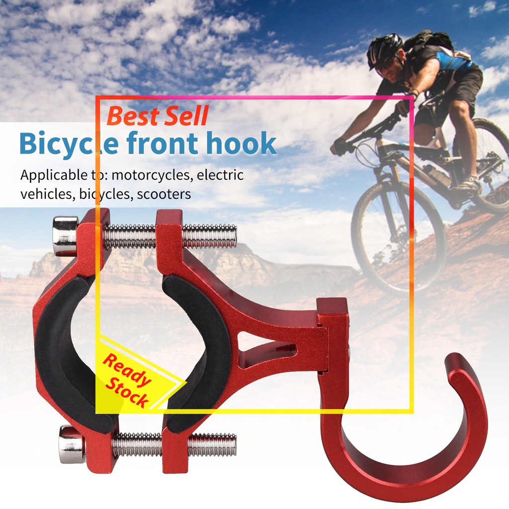 Bike Hook for Hanging Aluminum Alloy Sturdy Bicycle Handlebar Storage Hook