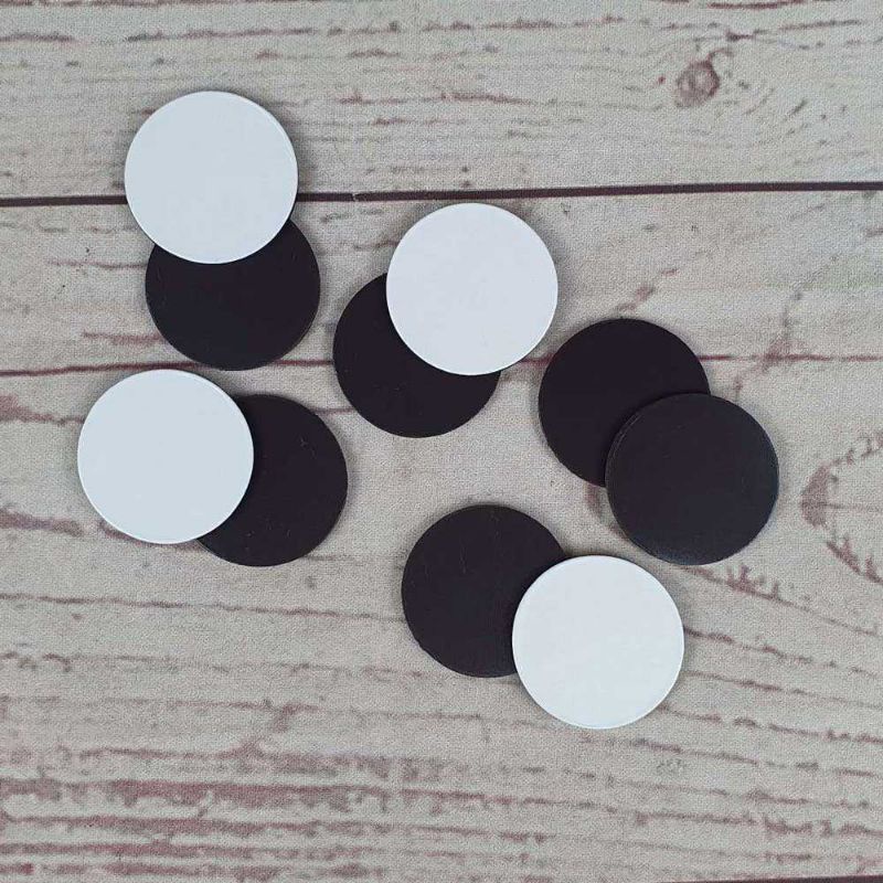

Stiker Adhesive Magnet Tape 3M Model Bulat 30mm 10 PCS JC-3M