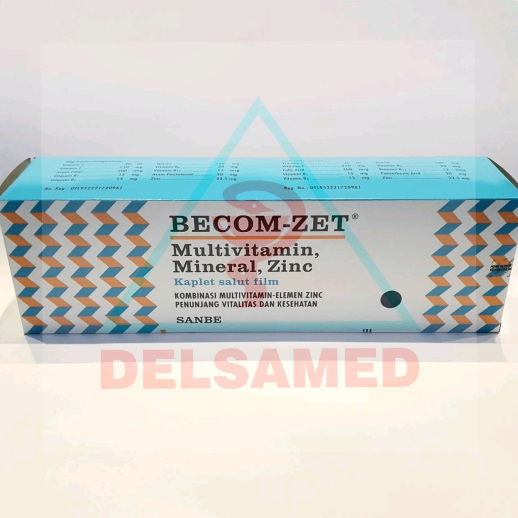 Vitamin Becom Zet box isi 10 strip