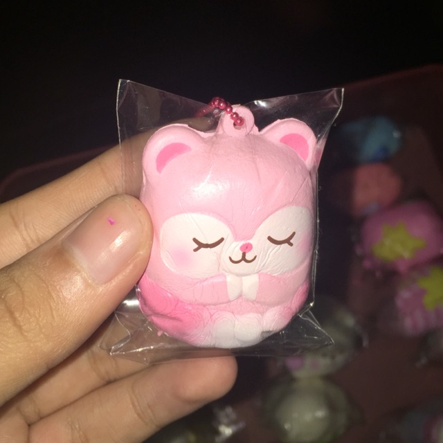 ibloom mashlo squishy pink harajuku bear