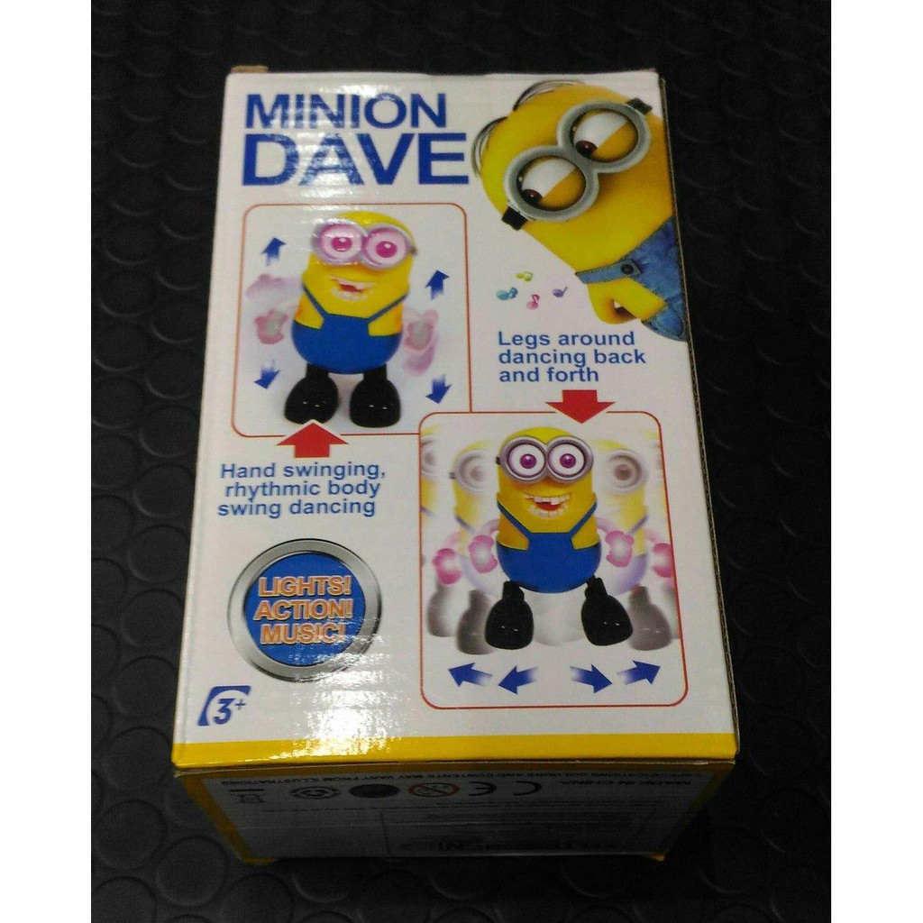 Ready Mainan Lucu Si Dave Despicable Me Minion Bisa Joget Free