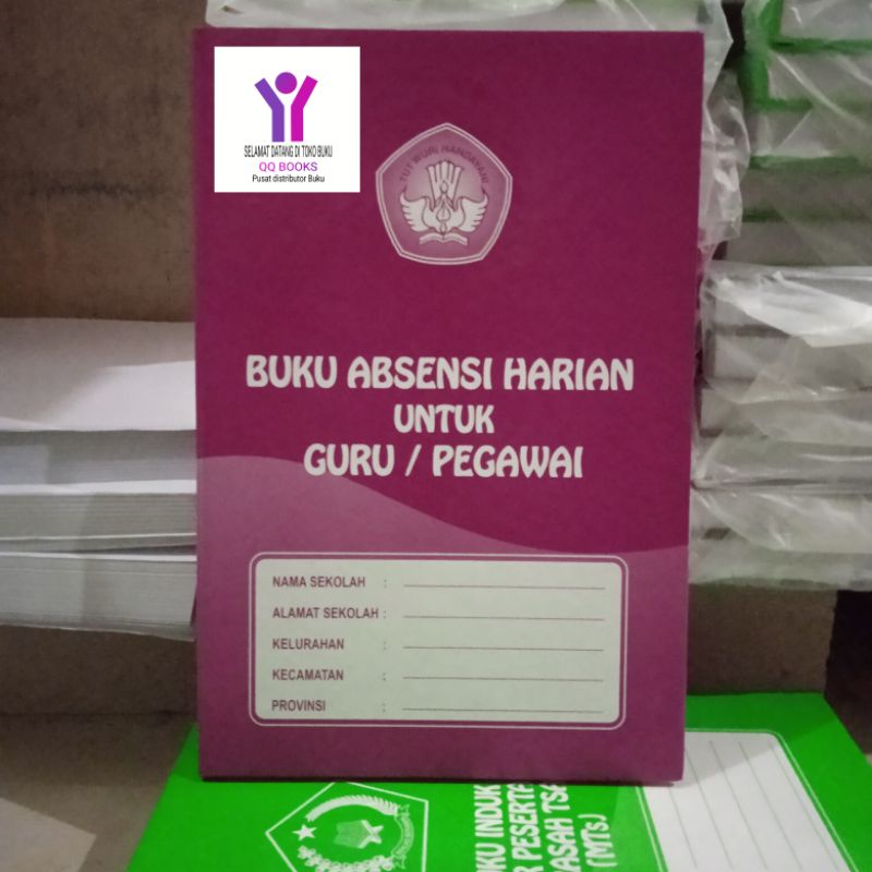 BUKU ABSENSI HARIAN UNTUK GURU/PEGAWAI
