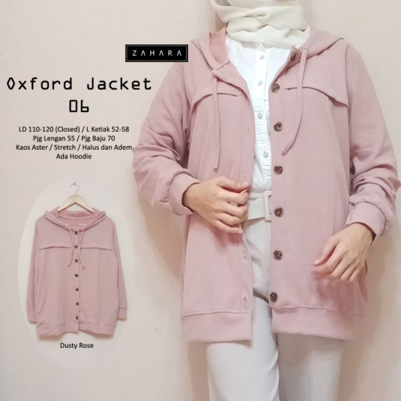 Jacket Hoodie Jaket Basic Polos Panjang Wanita / Jaket Cardi Full Kancing Aktif Tebal Adem Casual Ko