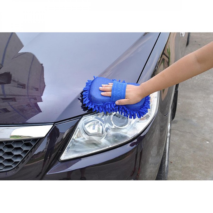 Lap Tangan Besar Microfiber Cendol Pembersih Kaca Mobil Motor Wash Wax