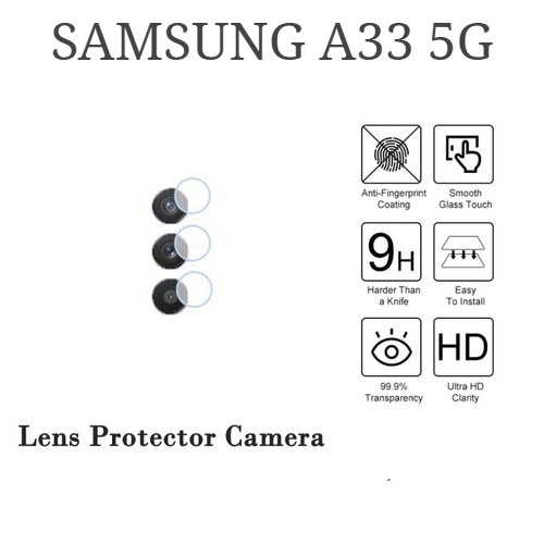 Samsung A03S / A13 4G / A33 5G/ A53 5G / A73 5G Pelindung Kamera Tempered Glass Protection Camera Kaca