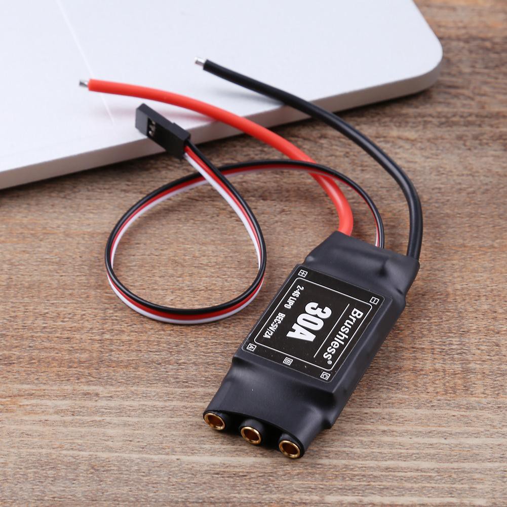 XXD 30A ESC Brushless Motor Speed Controller untuk RC Airplane Helicopter