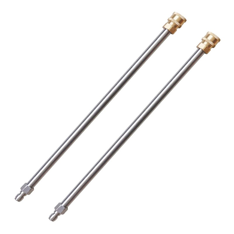 Gro Telescoping High Pressure Washer Extension Rod 1 / 4 '' Quick Connection Wand