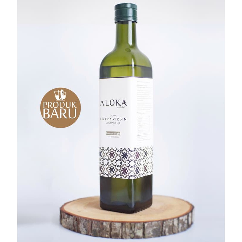 

ALOKA VCO 100% Organic Extra Virgin Coconut Oil 500ml PROMO