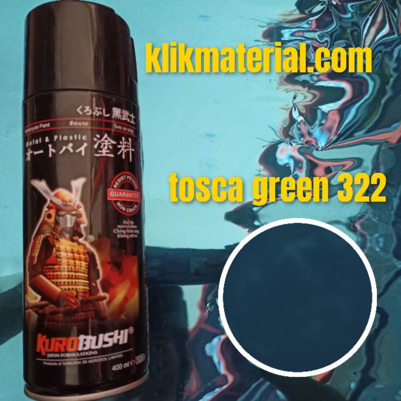 Cat Semprot Samurai Tosca Green 322 Hijau Tosca Pilok Pylox Pilox Spray Paint Shopee Indonesia