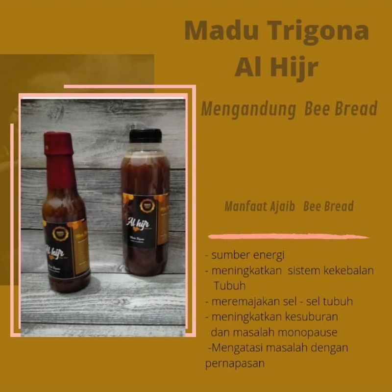 

MADU TRIGONA BIROI SUPER PURE RAW HONEY KHAS SULAWESI GARANSI KEMURNIAN 100%