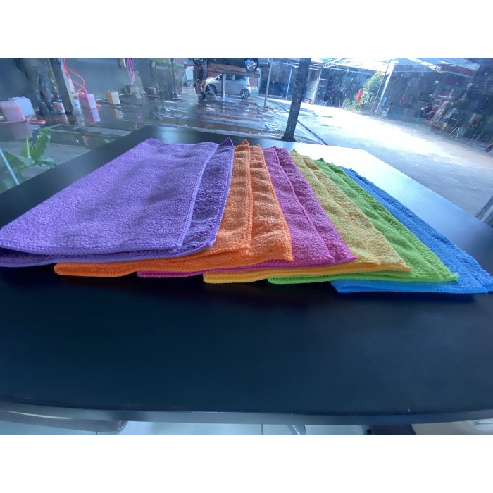 KAIN LAP DETAILING MICROFIBER 500 GSM 35 X 35 SUPER HIGH GRADE HALUS