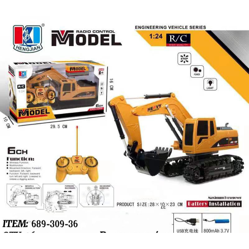 MAINAN RC TRUCK BEKO EXCAVATOR 360 DEGREE TRUCK KONSTRUKSI REMOTE CONTROL