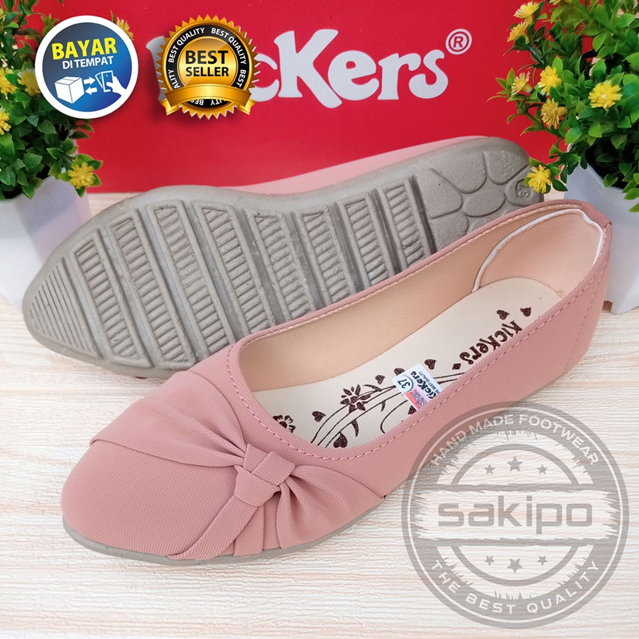 PROMO 8.8 !! SEPATU WANITA DEWASA BALET PITA SAMPING NEVADA FLATSHOES MURAH KEREN TRENDI / SAKIPO