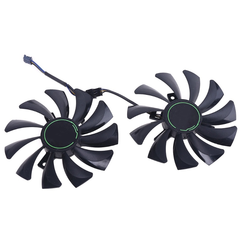 Bt 1pasang HA9010H12F-Z 4Pin Cooler Fan Pengganti Untuk MSI GTX 1060 1660Ti Rtx2060