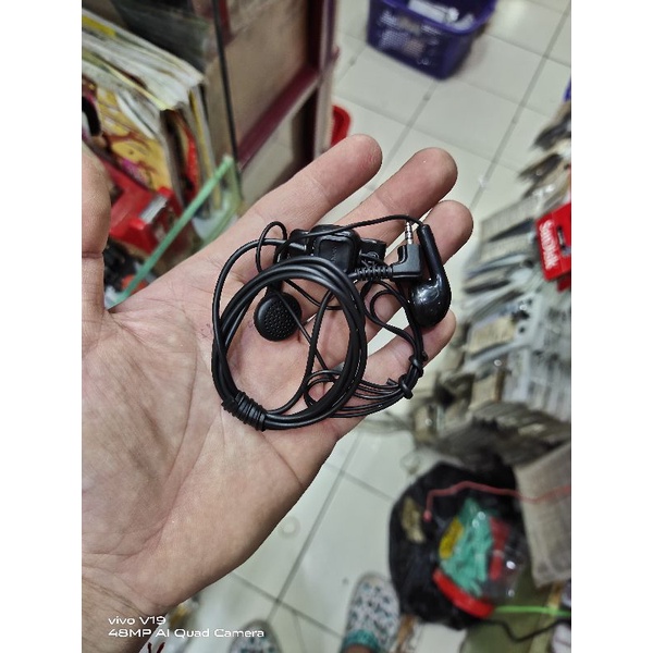 headset NOKIA 6300 / E63 / N95 / UJUNG KECIL hansfree earphone mantul