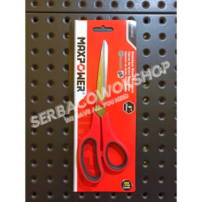 Maxpower Gunting Serbaguna Ringan 200 mm ABS Handle Stainless Scissors