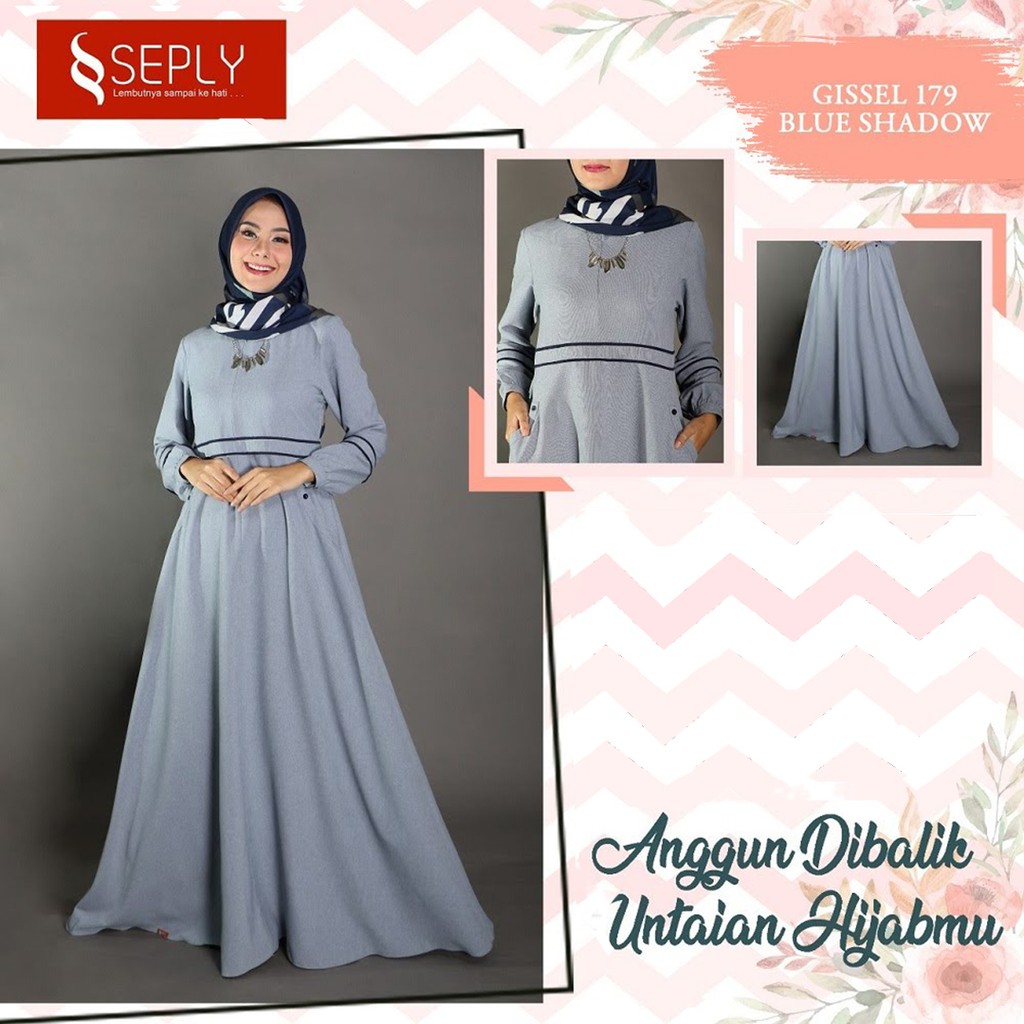 GAMIS SIMPLE CANTIK SEPLY GISSEL 179 Shopee Indonesia GAMIS SIMPLE CANTIK SEPLY GISSEL 179 Shopee Indonesia