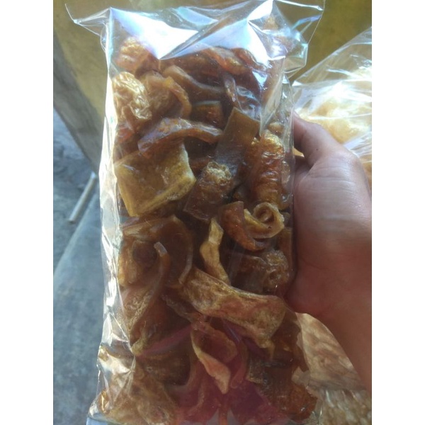 

krupuk kulit sapi mentah asli 500gr