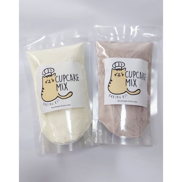 

Tepung mix cupcake vanilla Wa!Kue