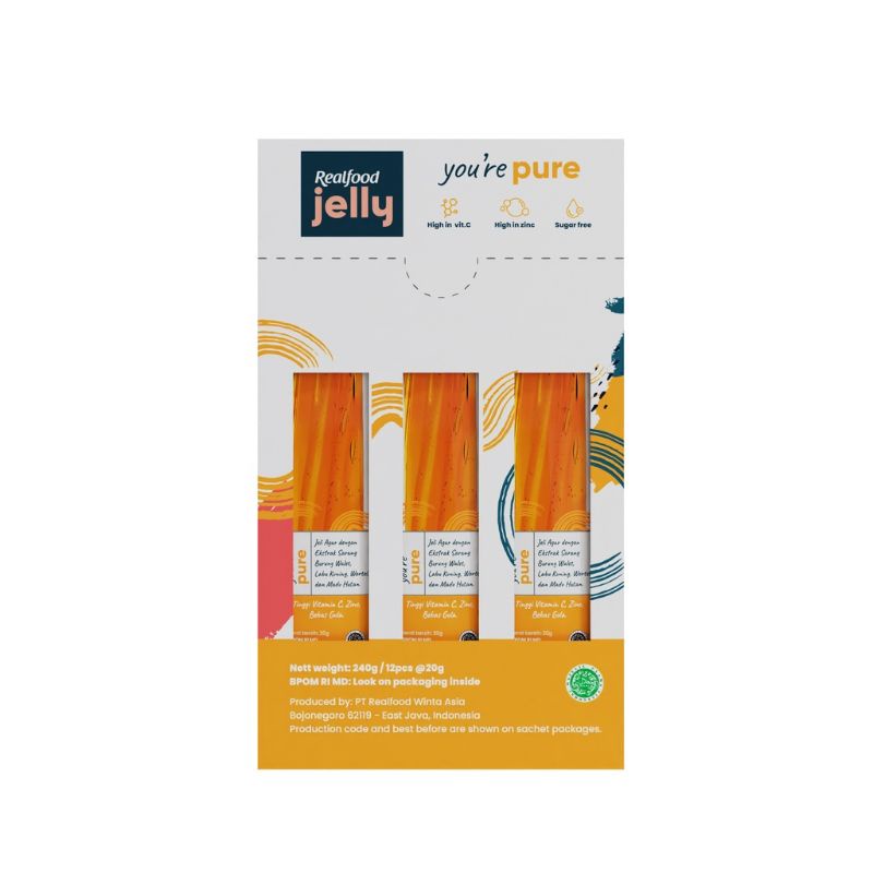 

Realfood Jelly Pure Formulasi Sarang Burung Walet isi 12pc original