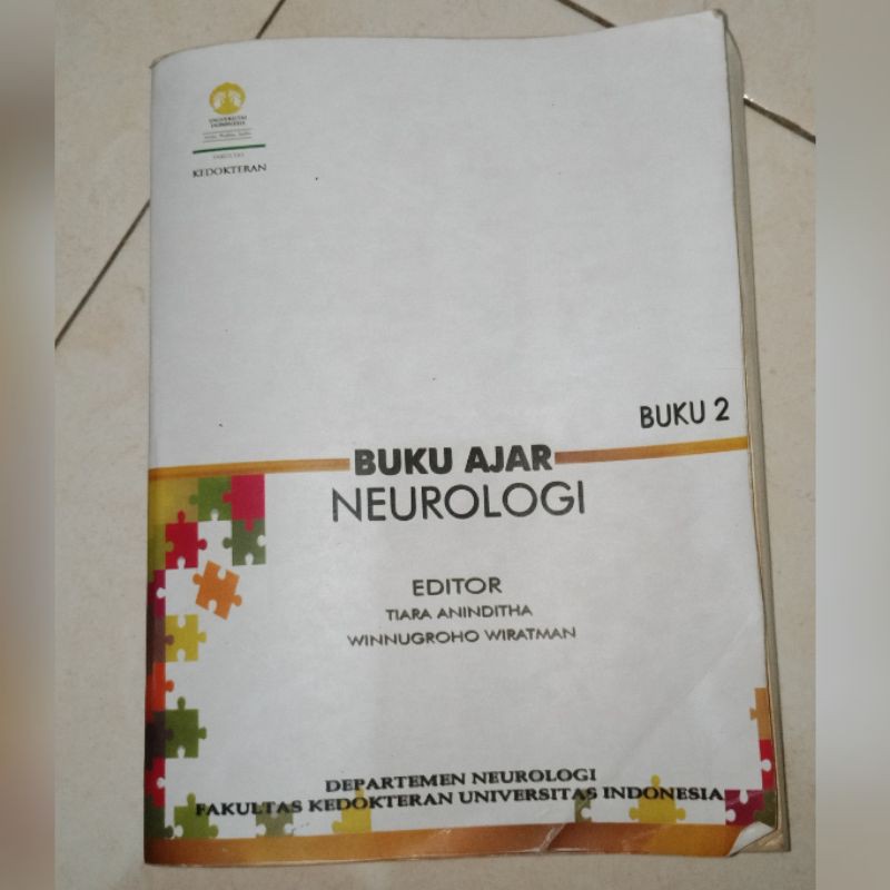 Buku Ajar NEUROLOGI UI, Buku-2/ buku Neuro UI bekas/ Buku Kedokteran Bekas