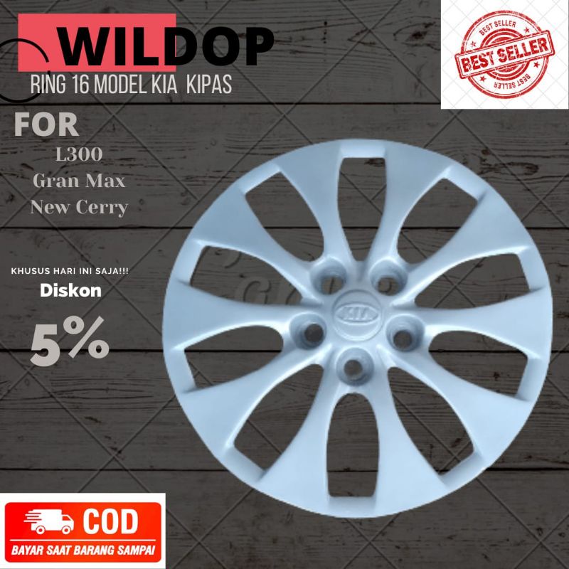 Wildop COD Ring 16 Model KIA (4 biji)