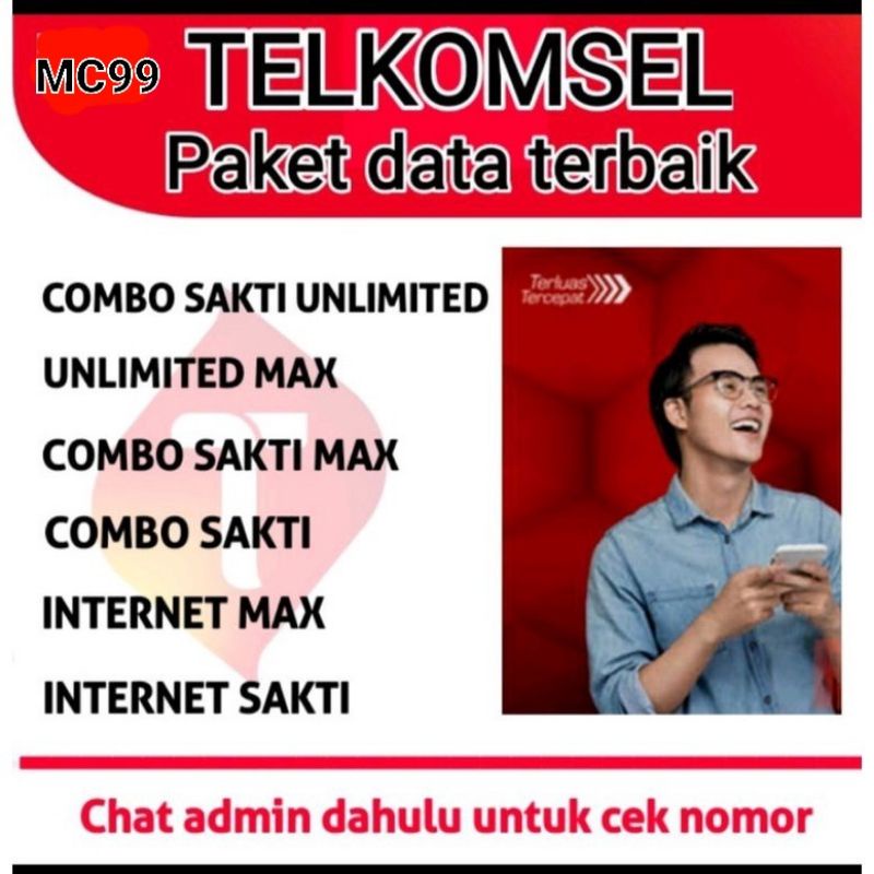 ISI ULANG COMBO SAKTI TELKOMSEL UNLIMITED KUOTA NASIONAL
