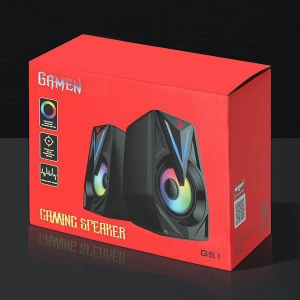 NA - Speaker Gaming RGB Led Surround Sound 6W Super Bass GS1