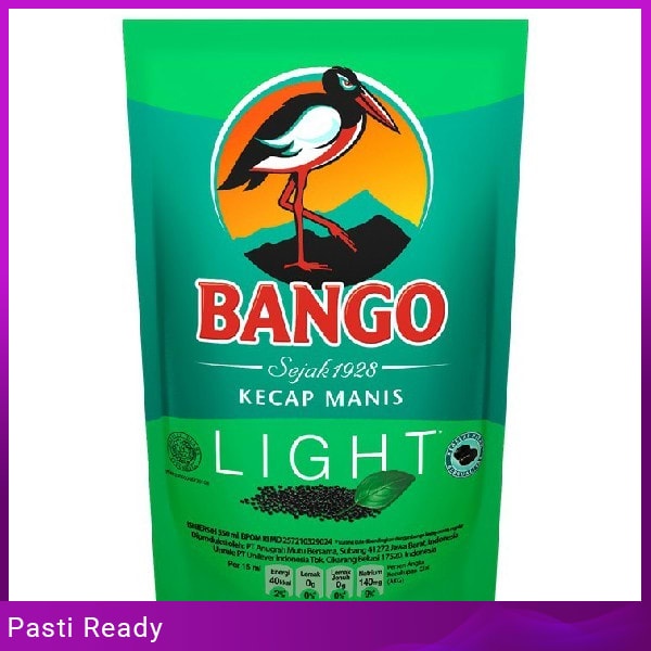 

BANGO KECAP MANIS LIGHT 550 ML