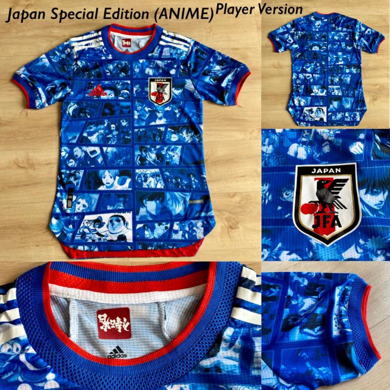 Jersey Jepang Anime Grade Ori Import untuk Dewasa dan Anak-Anak