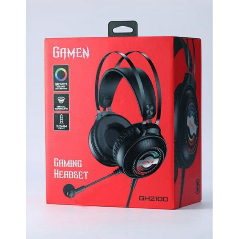 Headset Game gamen GH-2100 RGB super bass