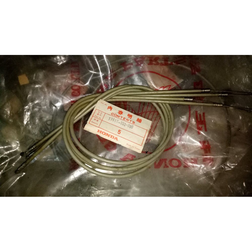 kabel gas honda s65  castrol original baru  bac3339