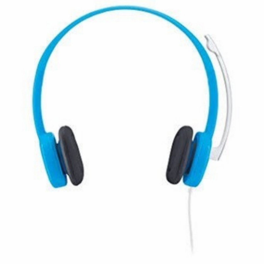 Logitech H150 Stereo Headset Mikrofon Dual Plug Original Resmi