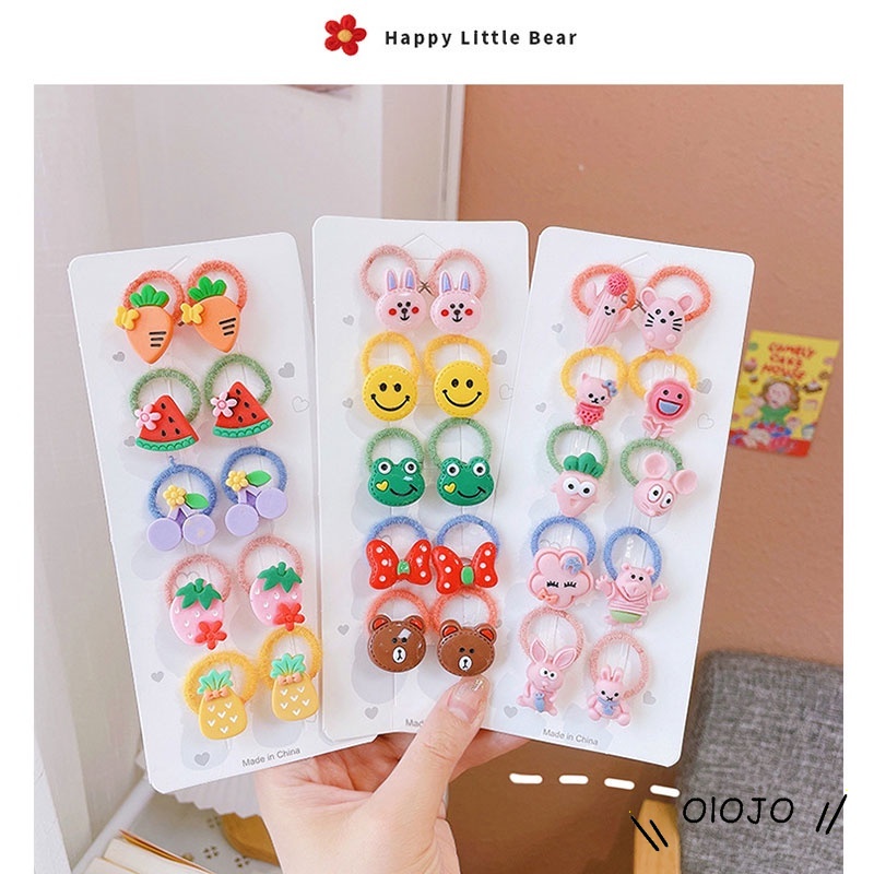 Ikat Rambut Boneka Kunciran Anak Kuncir Karakter Lucu / Hair Accessories - ol