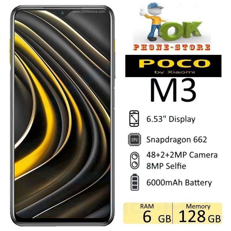 XIAOMI POCO M3 Pro 5G & M3 4/64 GB 6/128 GB GARANSI RESMI-M3 [6/128 GB]