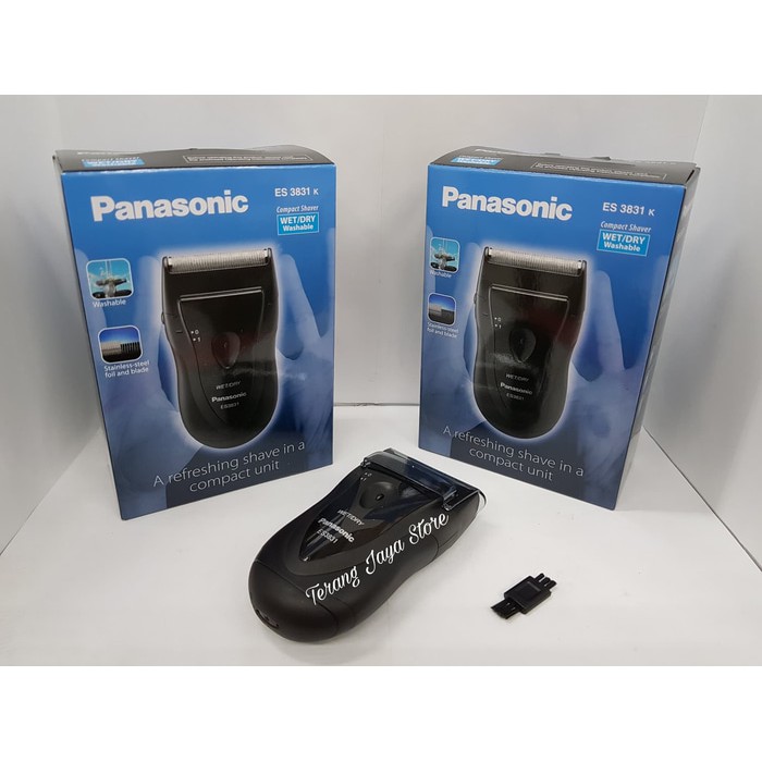 

Alat Cukur Kumis/Jenggot Panasonic ES 3831 K Shaver Panasonic ES3831