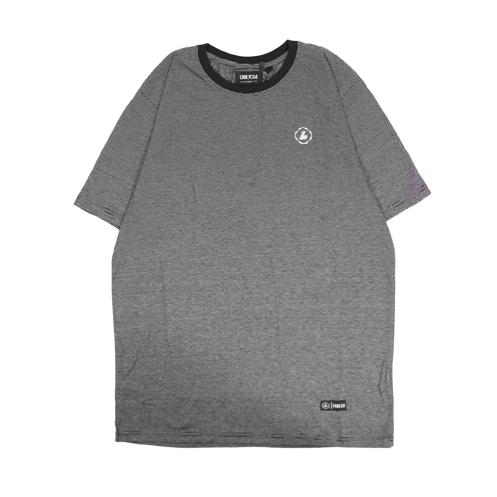 LOOKBACK T SHIRT Stripe logo