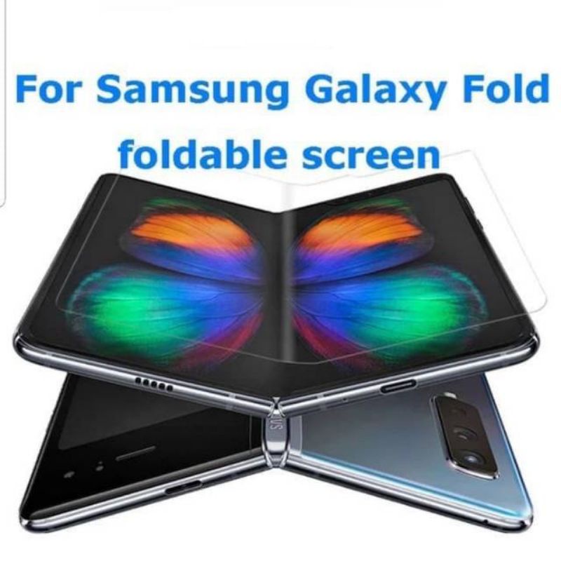 Samsung Z FOLD 5 / FOLD 4 / FOLD 3 / FOLD 2 / FOLD 1 Anti Gores Hydrogel Clear / Matte Anti Minyak Glare Screen Guard Protector Plastik Jelly Lentur Anti Gores Hydrogel Fullset Bening / Matte Fold1 Fold2 Fold3 Fold4