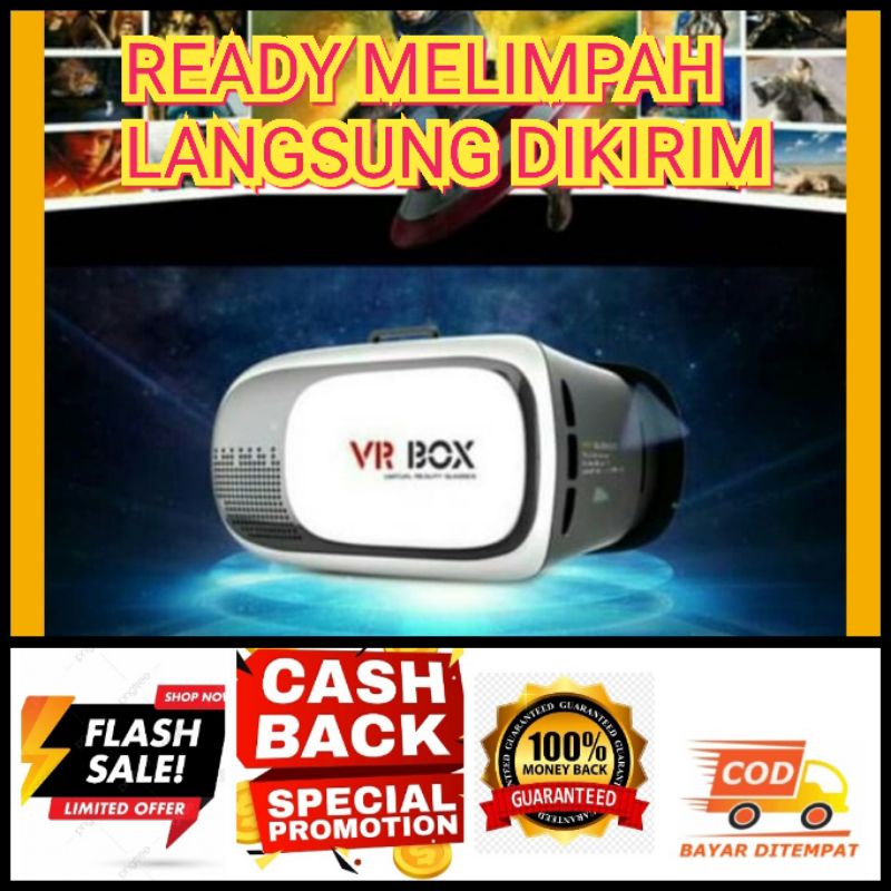 VR BOX VIRTUAL REALITY 3D TERJAMIN