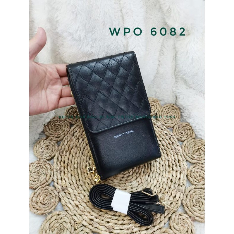 tas wanita slempang hp 3 ruang